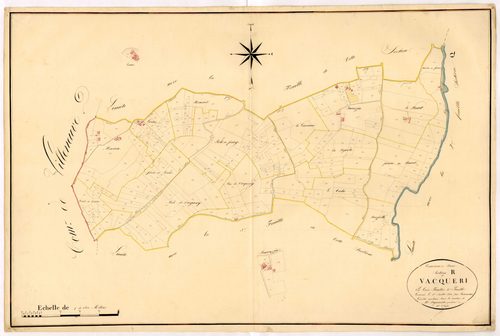 Plan napoléonien, atlas-R2 Vacqueri, Penne-d’Agenais