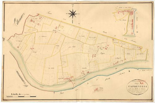 Plan napoléonien, atlas-S2 Capdeville, Penne-d’Agenais