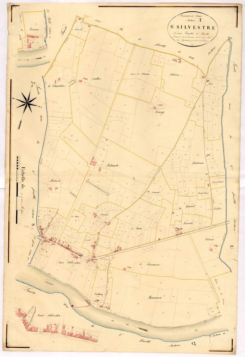 Plan napoléonien, atlas-T2 Saint-Sylvestre, Penne-d’Agenais