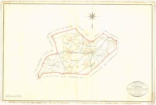 Plan napoléonien, atlas-TA, Pindères