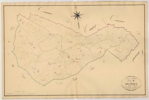 Plan napoléonien, atlas-B Belmont, Pinel-Hauterive