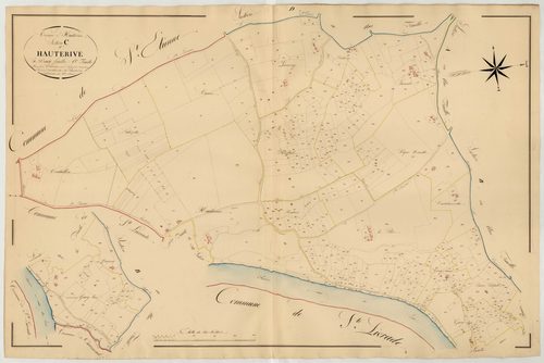 Plan napoléonien, atlas-C1 Hauterive, Pinel-Hauterive