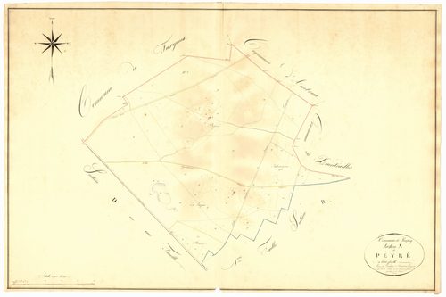 Plan napoléonien, atlas-A Peyré, Pompiey