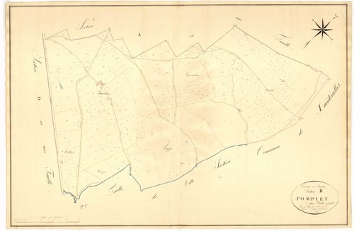 Plan napoléonien, atlas-B1 Pompiey, Pompiey