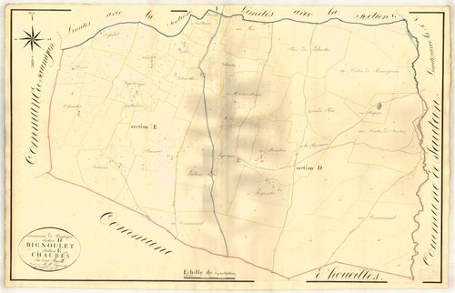 Plan napoléonien, atlas-D Bignoulet, Pompogne