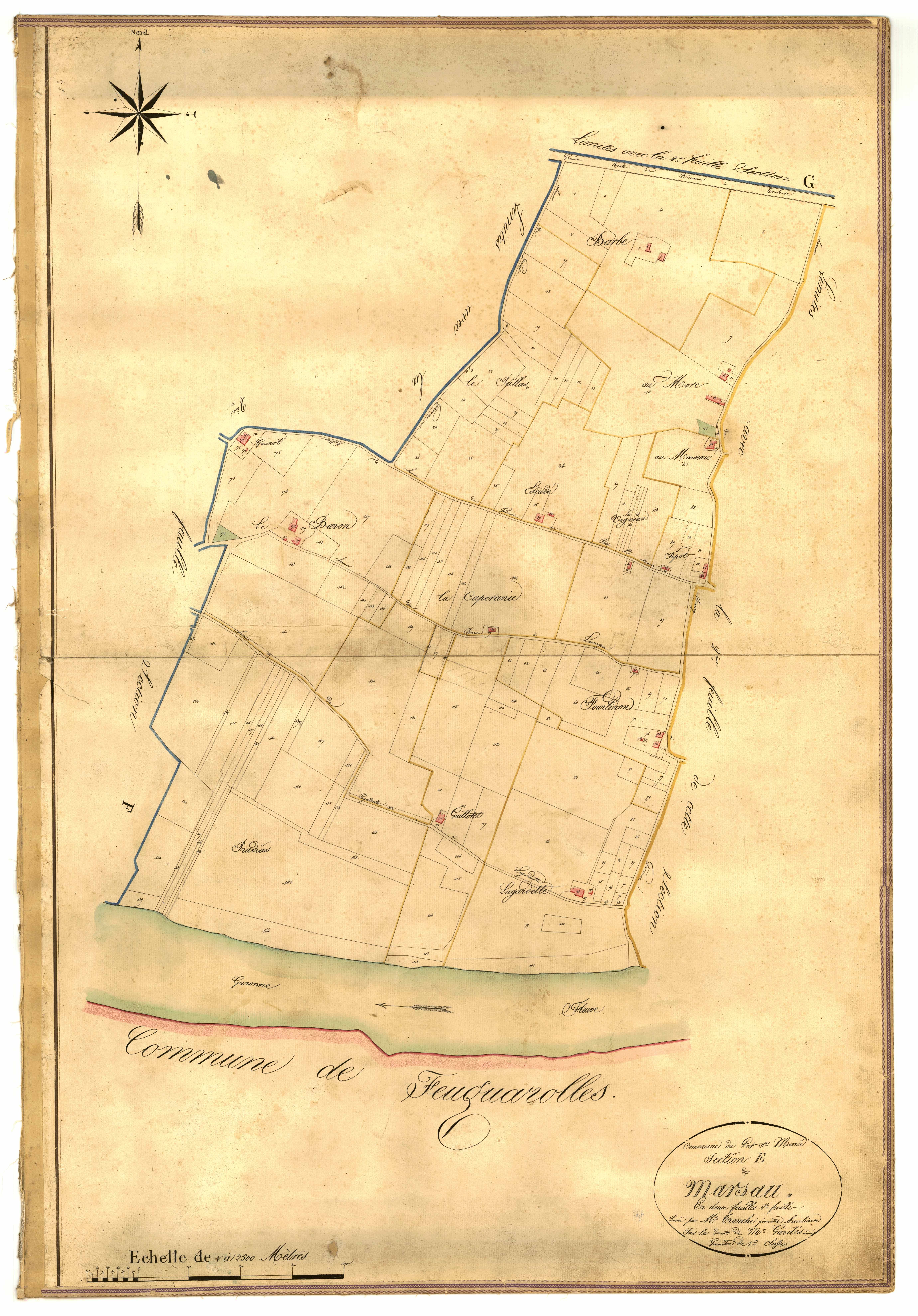 Plan napoléonien-E1 Marsan, Port-Sainte-Marie
