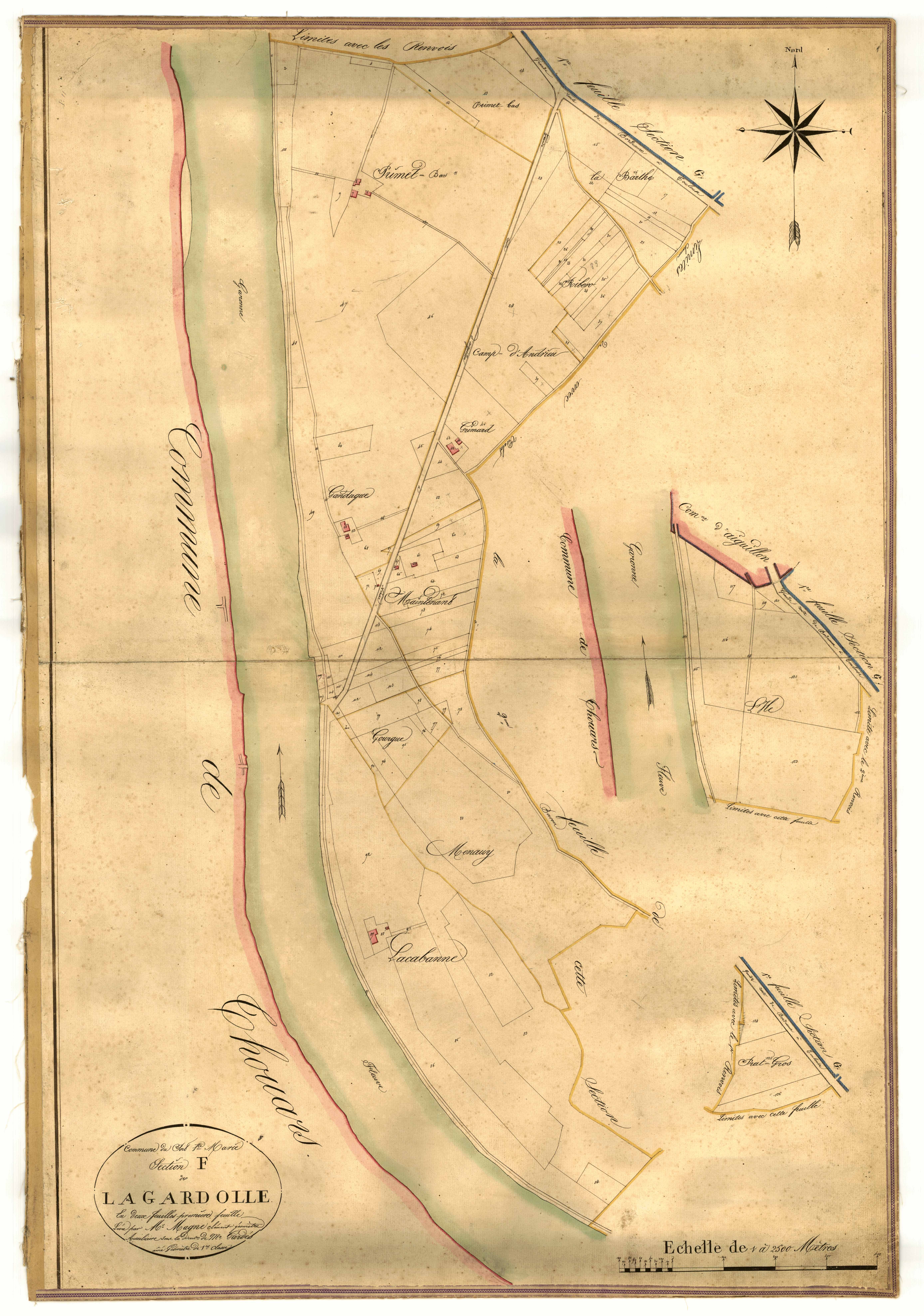 Plan napoléonien-F1 La Gardolle, Port-Sainte-Marie