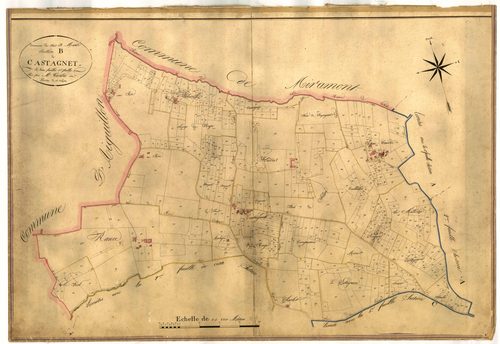 Plan napoléonien-B1 Castagnet, Port-Sainte-Marie