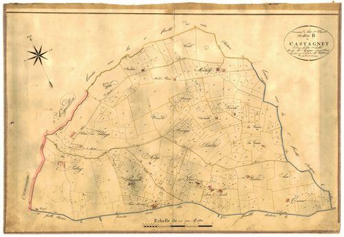 Plan napoléonien-B2 Castagnet, Port-Sainte-Marie