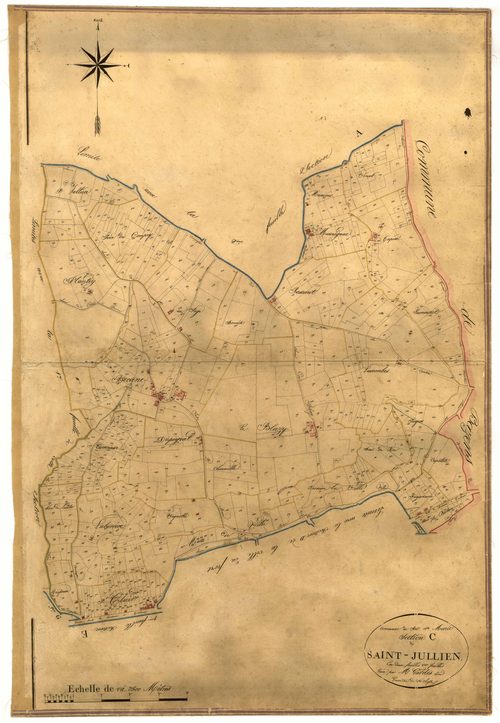 Plan napoléonien-C2 Saint-Jullien, Port-Sainte-Marie
