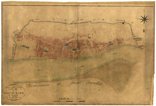 Plan napoléonien-D Port-Sainte-Marie, Port-Sainte-Marie