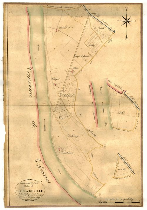 Plan napoléonien-F1 La Gardolle, Port-Sainte-Marie