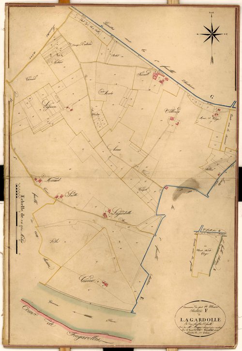 Plan napoléonien-F2 La Gardolle, Port-Sainte-Marie