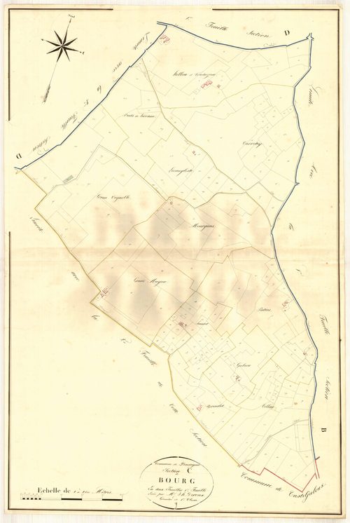 Plan napoléonien, atlas-C1 Boug, Poussignac
