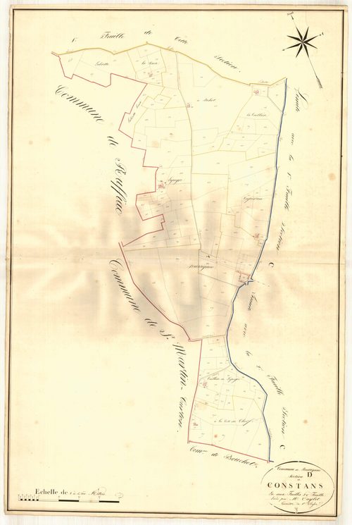 Plan napoléonien, atlas-D2 Constans, Poussignac