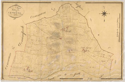 Plan napoléonien, atlas-I1 Lesterne, Prayssas