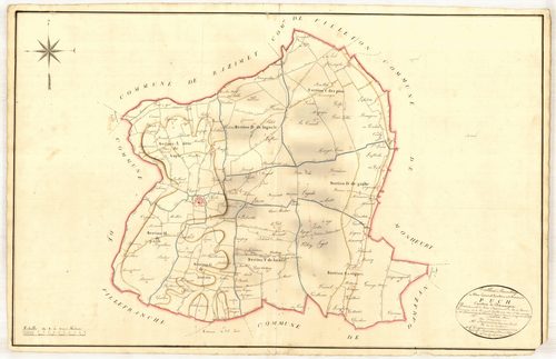 Plan napoléonien, atlas-TA, Puch-d’Agenais