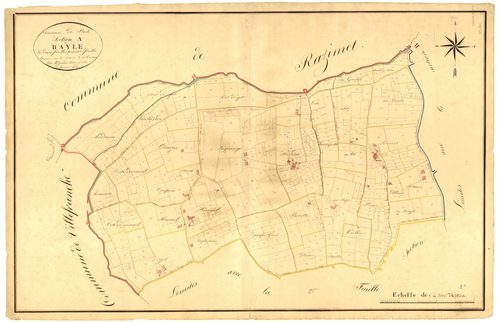 Plan napoléonien, atlas-A1 Bayle, Puch-d’Agenais