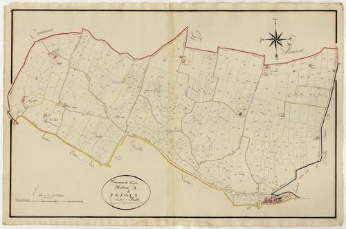 Plan primitif, atlas-A1 Pujols, Pujols