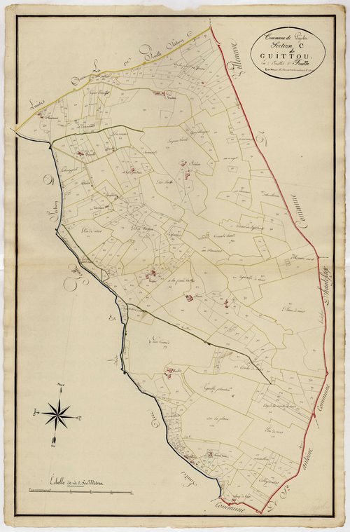 Plan primitif, atlas-C2 Guittou, Pujols