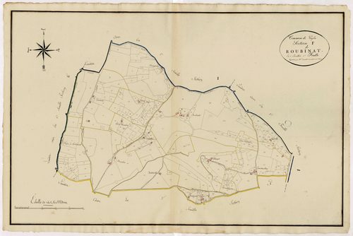 Plan primitif, atlas-F1 Roubinat, Pujols