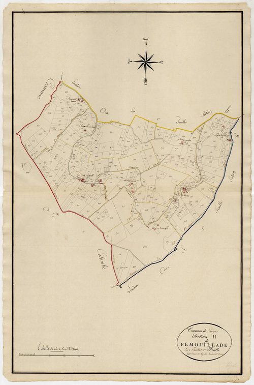 Plan primitif, atlas-H2 Femouillade, Pujols
