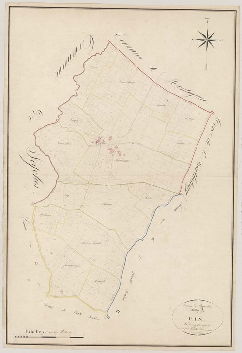 Plan napoléonien, atlas-A1 Pin, Puymiclan