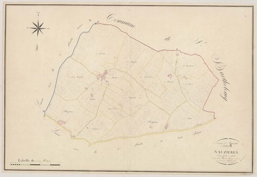 Plan napoléonien, atlas-B1 Nauzières, Puymiclan