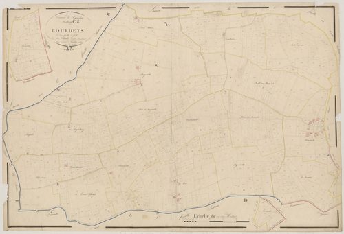 Plan napoléonien, atlas-C2 Bourdets, Puymiclan