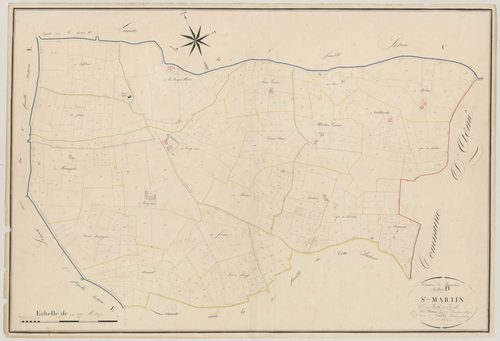 Plan napoléonien, atlas-D1 Saint-Martin, Puymiclan