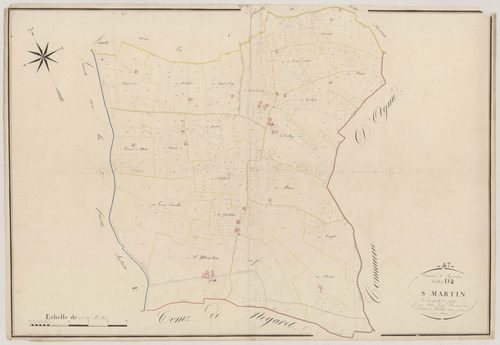 Plan napoléonien, atlas-D2 Saint-Martin, Puymiclan