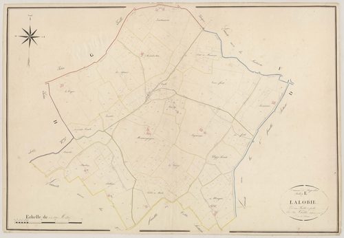 Plan napoléonien, atlas-E1 Lalobie, Puymiclan