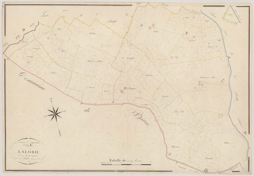 Plan napoléonien, atlas-E2 Lalobie, Puymiclan