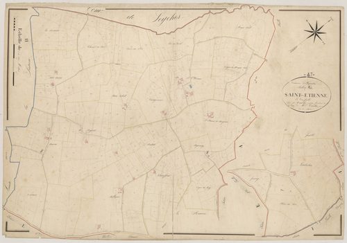 Plan napoléonien, atlas-G Saint-Etienne, Puymiclan (Londres)