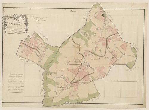 Plan par masses de cultures, Puymiclan (Londres)
