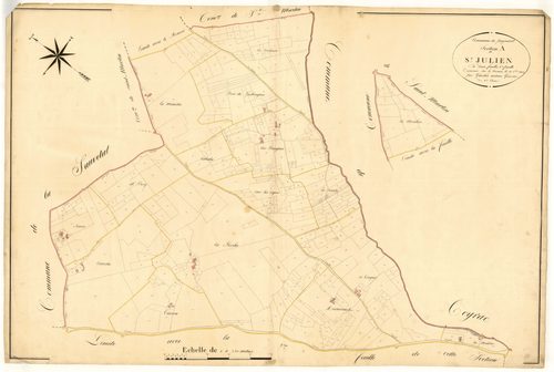 Plan napoléonien, atlas-A1 Saint-Julien, Puymirol
