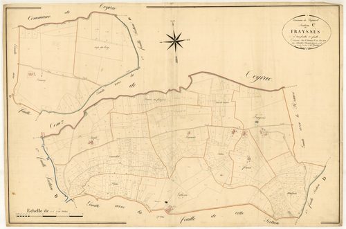 Plan napoléonien, atlas-C1 Frayssés, Puymirol