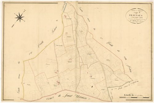 Plan napoléonien, atlas-C2 Frayssés, Puymirol