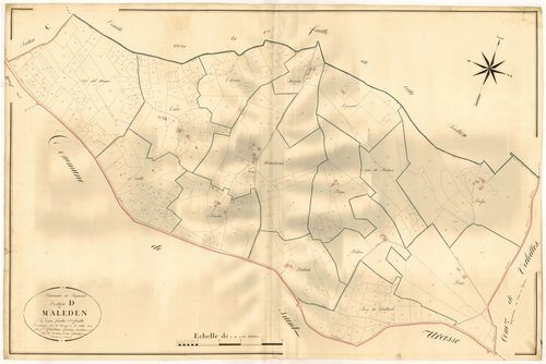 Plan napoléonien, atlas-D2 Maleden, Puymirol