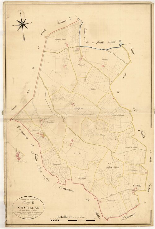 Plan napoléonien, atlas-E1 Castillas, Puymirol