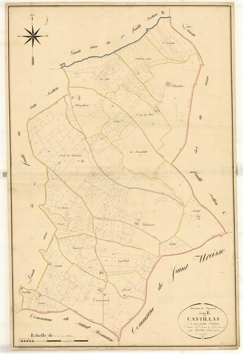 Plan napoléonien, atlas-E2 Castillas, Puymirol