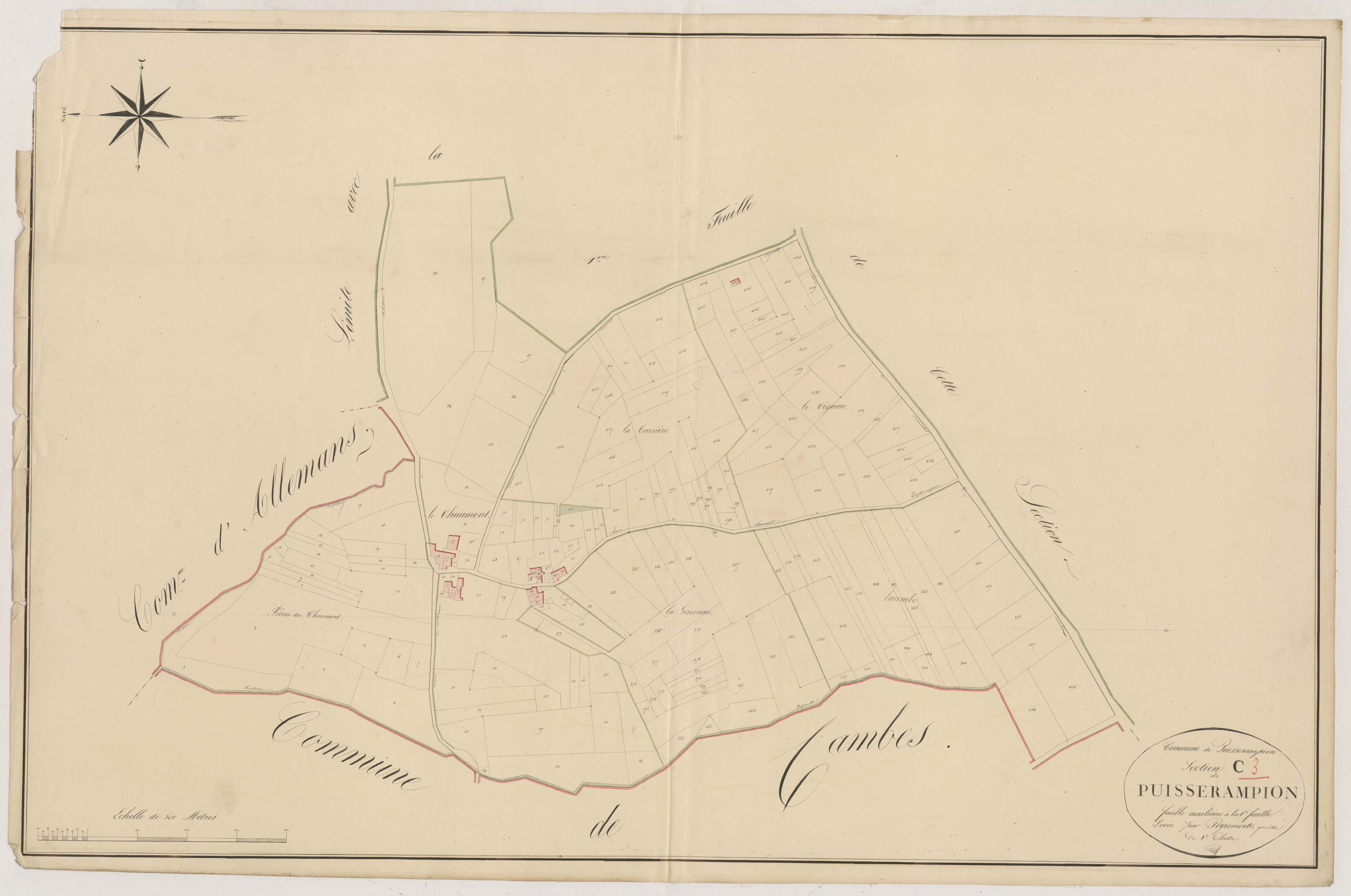 Plan napoléonien, atlas-C3 Puysserampion, Puysserampion