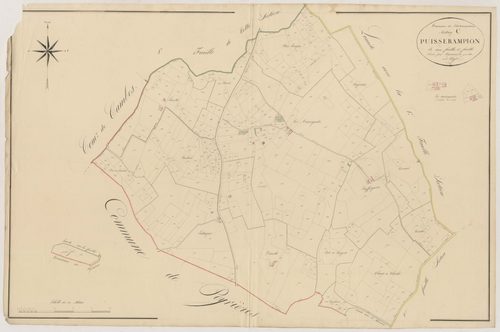 Plan napoléonien, atlas-C2 Puysserampion, Puysserampion
