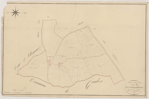 Plan napoléonien, atlas-C3 Puysserampion, Puysserampion