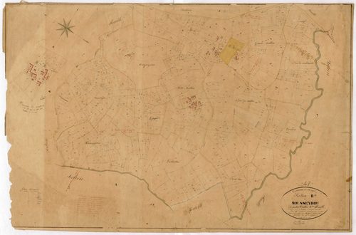 Plan napoléonien, feuille préparatoire-B4 Mousseyrou, Rayet