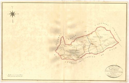 Plan napoléonien, atlas-TA, Razimet