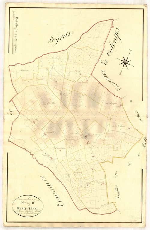 Plan napoléonien, atlas-B2 Desquirol, Razimet