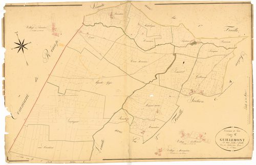 Plan napoléonien, atlas-C1 Guillemont, Lisse