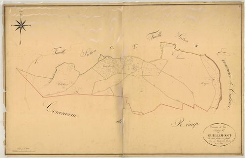 Plan napoléonien, atlas-C2 Guillemont, Lisse