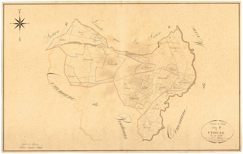 Plan napoléonien, atlas-F Ciouse, Réaup-Lisse